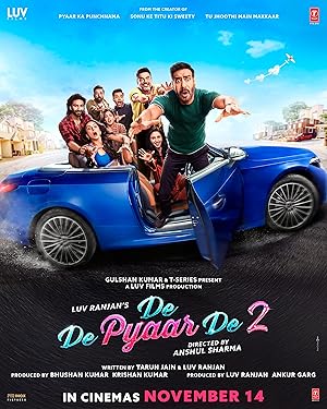 De De Pyaar De 2 (2025) Web-DL 480p | 720p | 1080p | 2160p 4K
